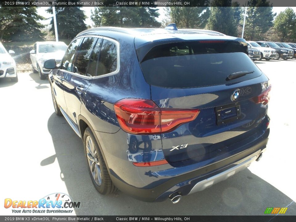 2019 BMW X3 xDrive30i Phytonic Blue Metallic / Black Photo #5