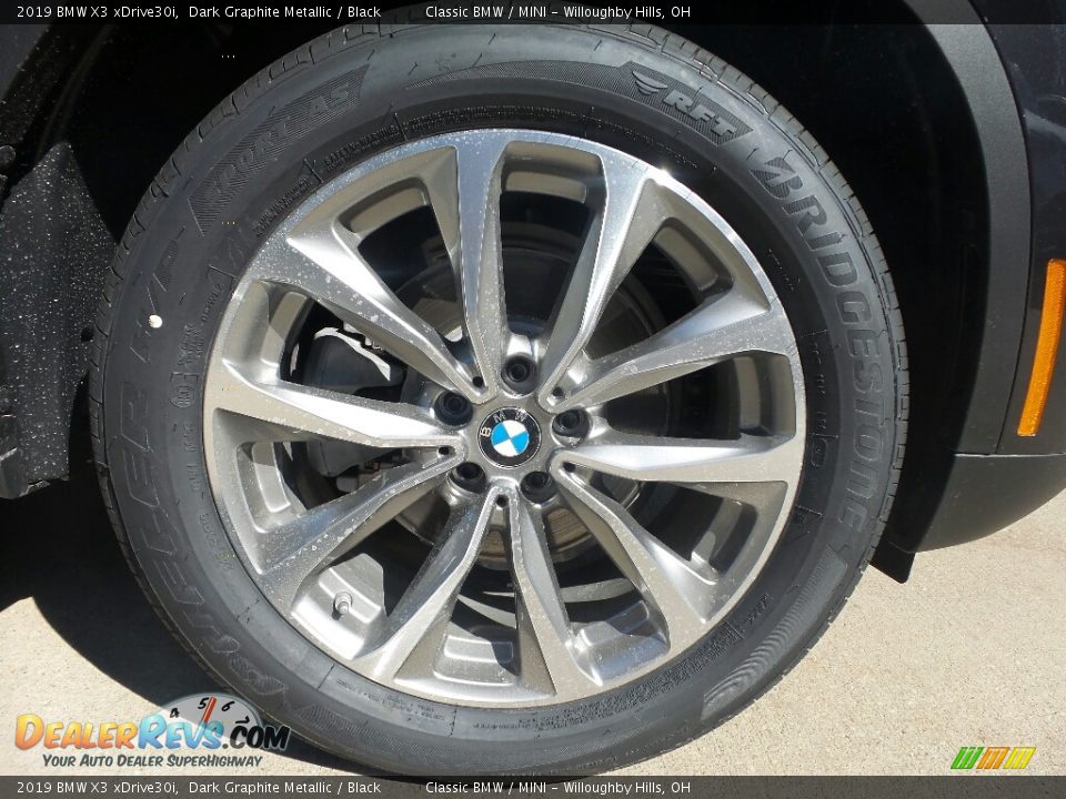 2019 BMW X3 xDrive30i Dark Graphite Metallic / Black Photo #2