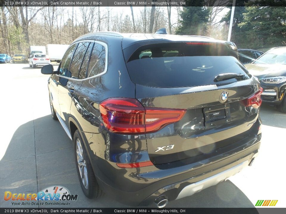 2019 BMW X3 xDrive30i Dark Graphite Metallic / Black Photo #5