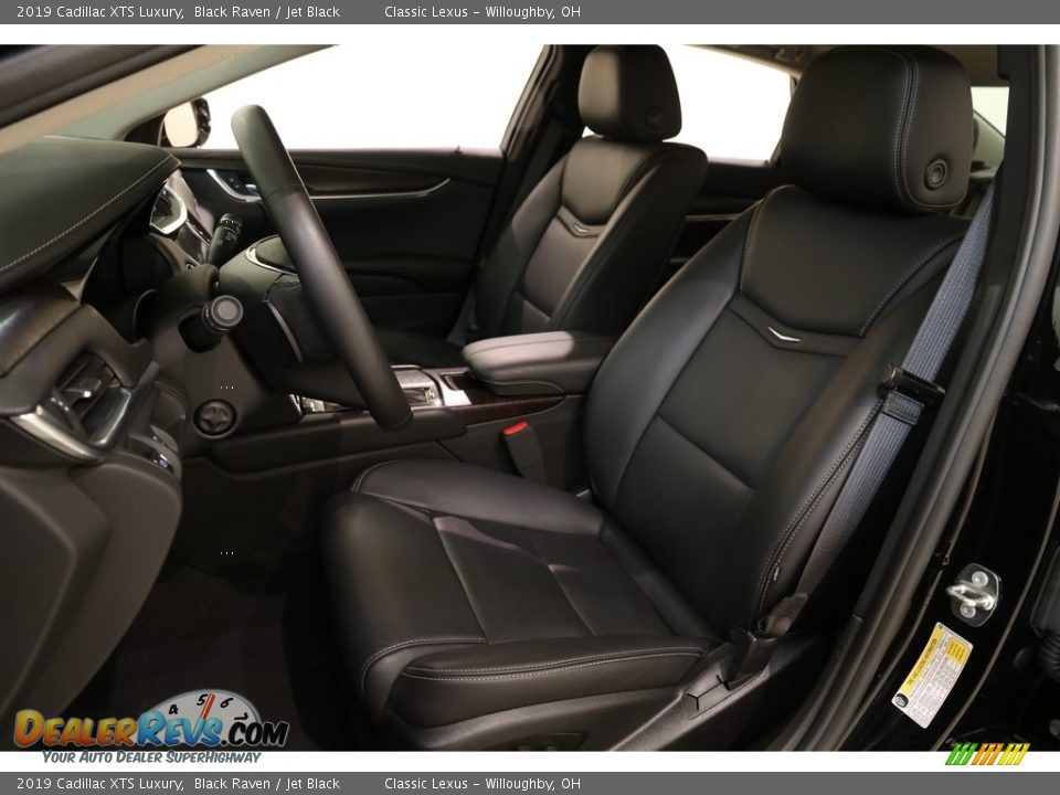Jet Black Interior - 2019 Cadillac XTS Luxury Photo #5