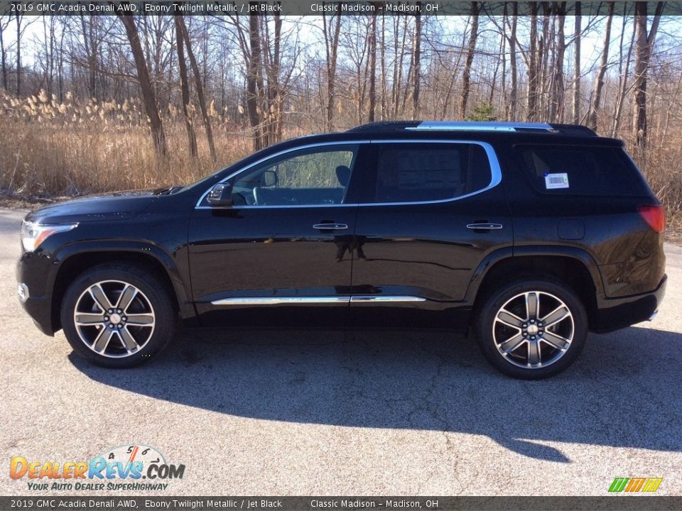 2019 GMC Acadia Denali AWD Ebony Twilight Metallic / Jet Black Photo #3