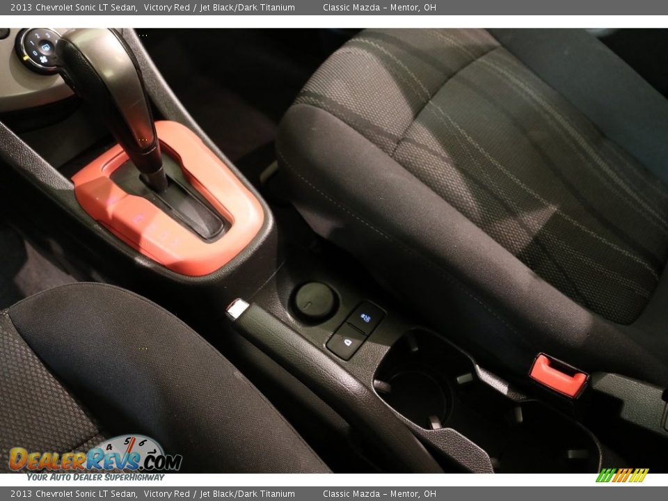 2013 Chevrolet Sonic LT Sedan Victory Red / Jet Black/Dark Titanium Photo #12