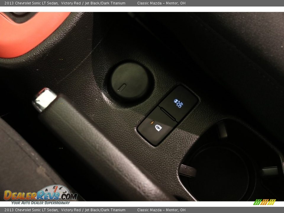 2013 Chevrolet Sonic LT Sedan Victory Red / Jet Black/Dark Titanium Photo #13