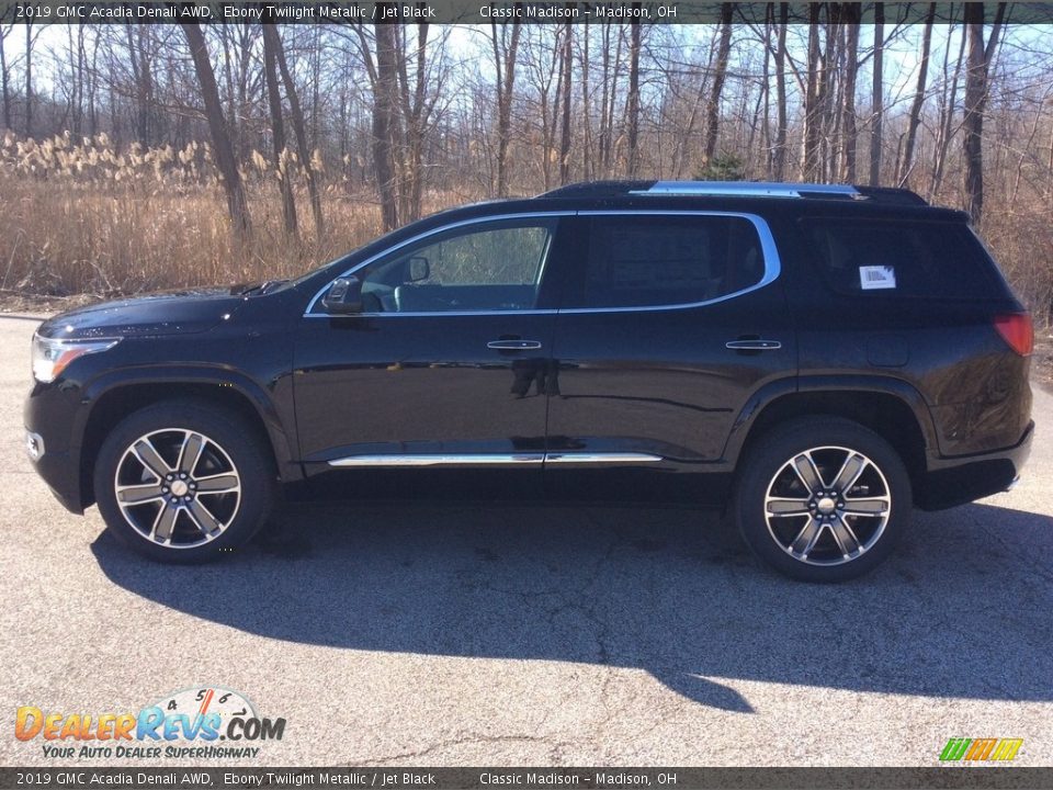 2019 GMC Acadia Denali AWD Ebony Twilight Metallic / Jet Black Photo #3