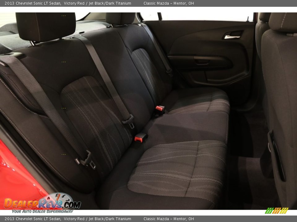 2013 Chevrolet Sonic LT Sedan Victory Red / Jet Black/Dark Titanium Photo #15