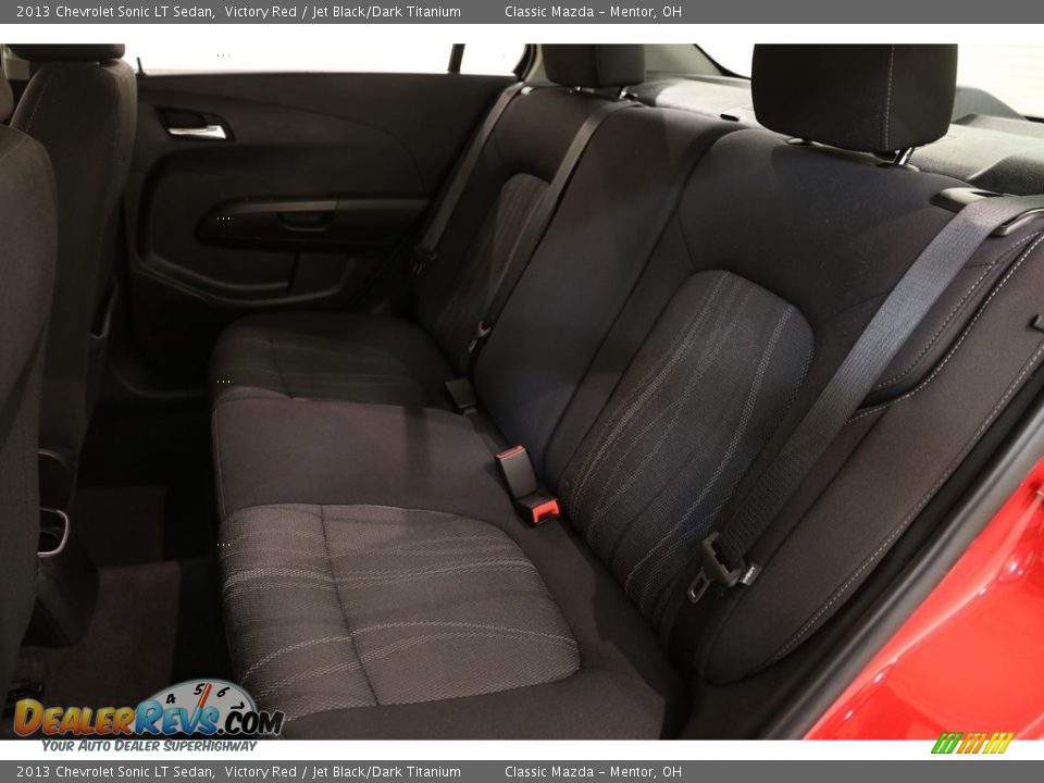 2013 Chevrolet Sonic LT Sedan Victory Red / Jet Black/Dark Titanium Photo #16