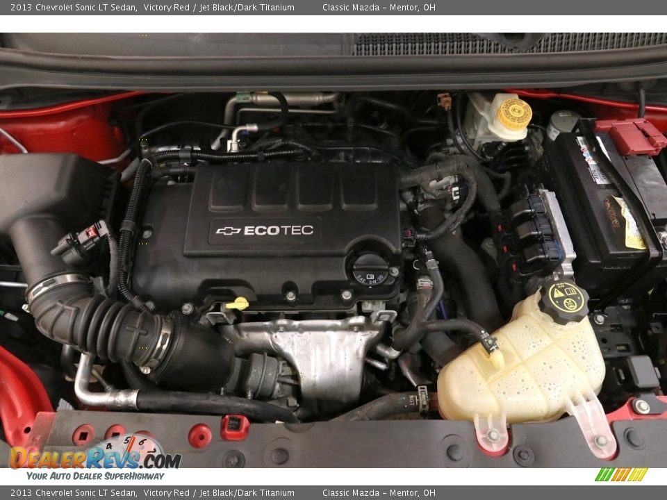 2013 Chevrolet Sonic LT Sedan Victory Red / Jet Black/Dark Titanium Photo #18