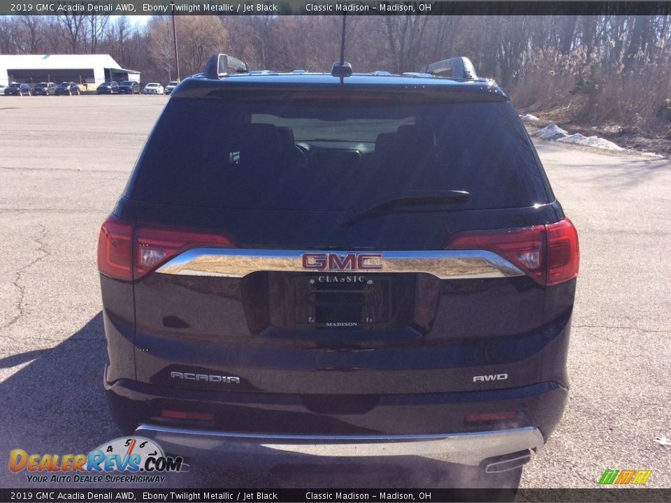 2019 GMC Acadia Denali AWD Ebony Twilight Metallic / Jet Black Photo #5