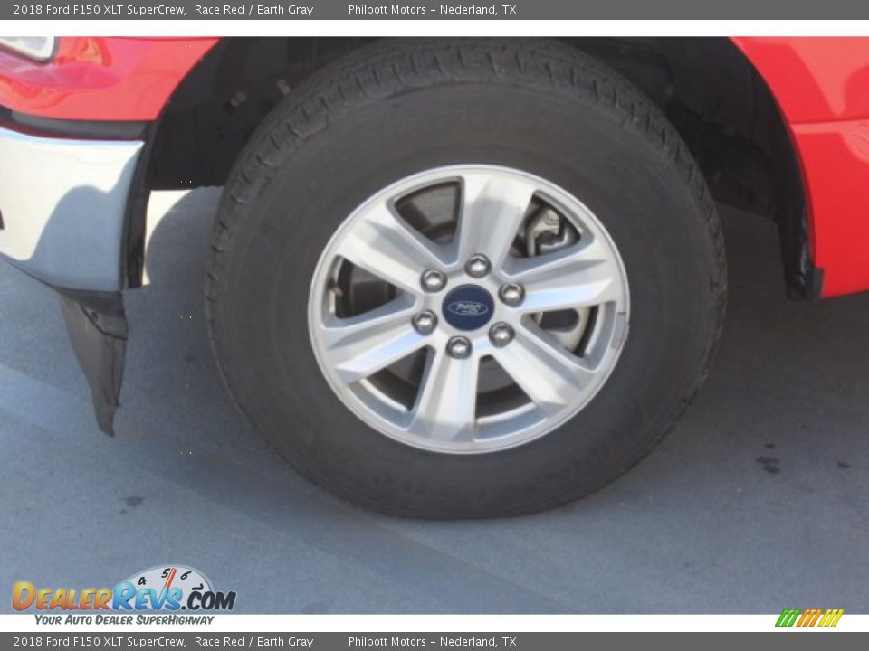 2018 Ford F150 XLT SuperCrew Race Red / Earth Gray Photo #5