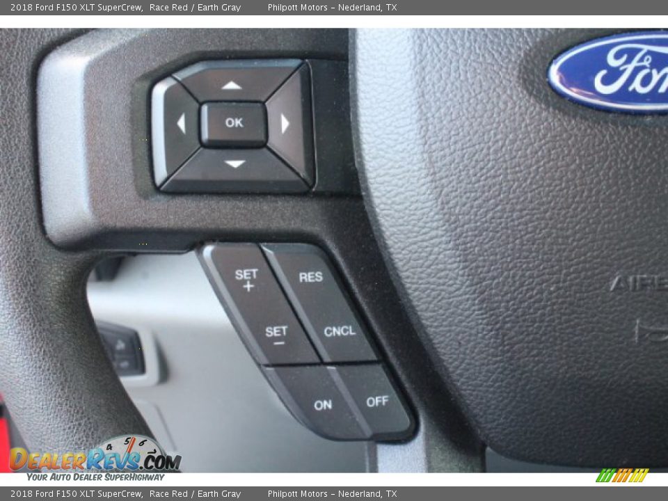 2018 Ford F150 XLT SuperCrew Race Red / Earth Gray Photo #14