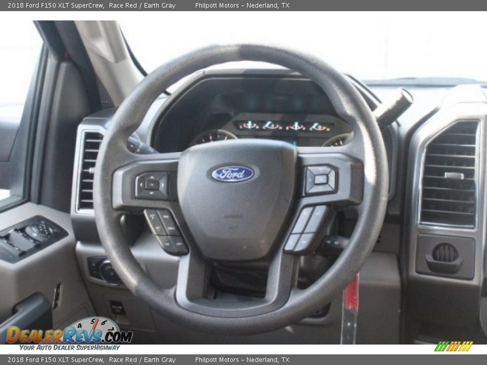 2018 Ford F150 XLT SuperCrew Race Red / Earth Gray Photo #19