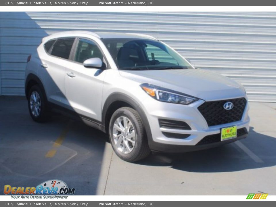 2019 Hyundai Tucson Value Molten Silver / Gray Photo #2