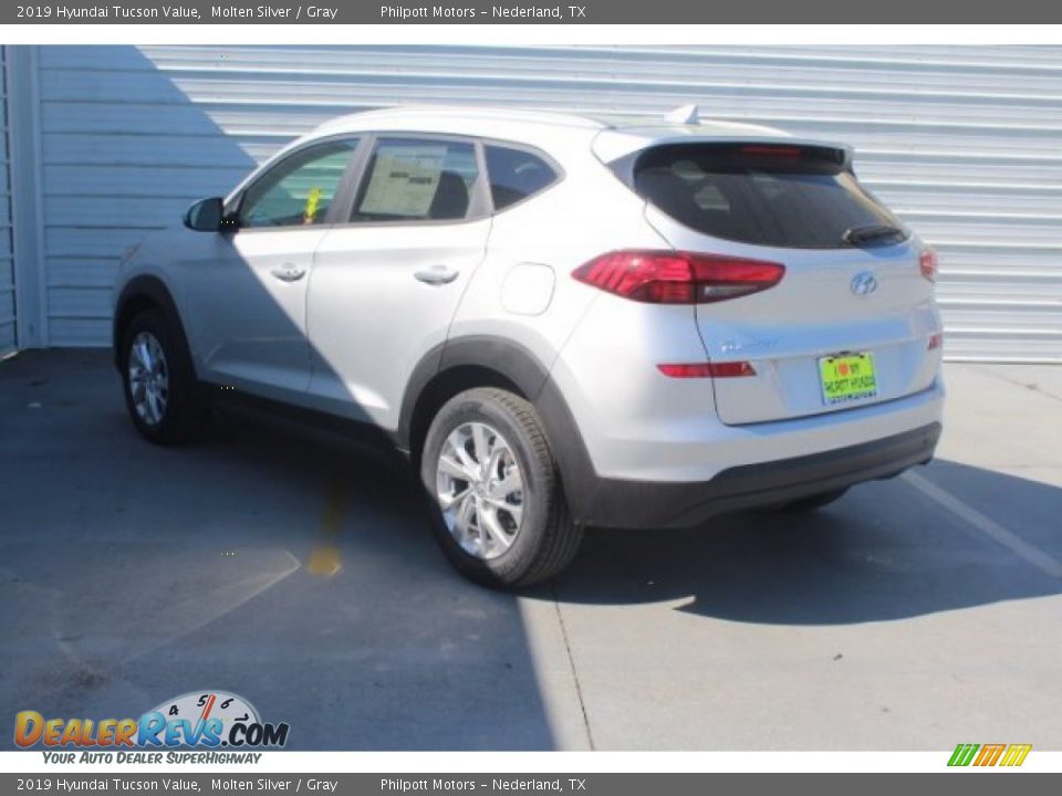 2019 Hyundai Tucson Value Molten Silver / Gray Photo #6