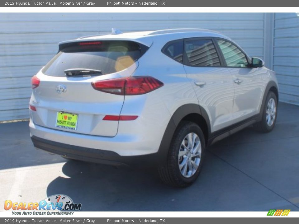 2019 Hyundai Tucson Value Molten Silver / Gray Photo #8