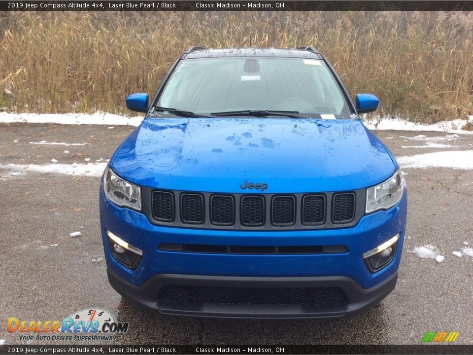 2019 Jeep Compass Altitude 4x4 Laser Blue Pearl / Black Photo #2