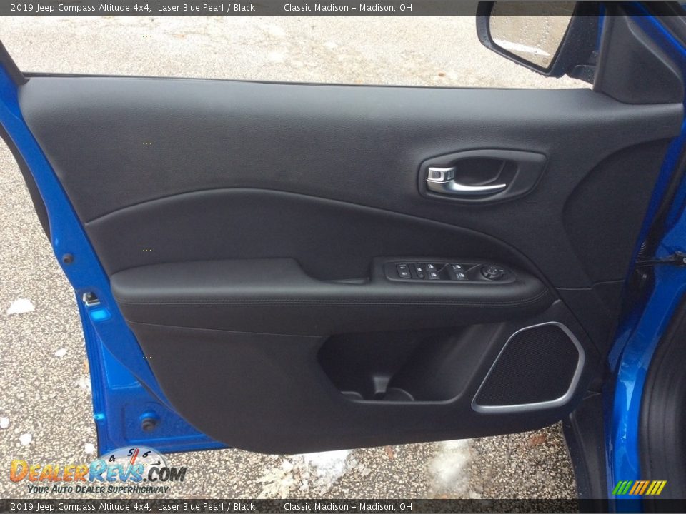 2019 Jeep Compass Altitude 4x4 Laser Blue Pearl / Black Photo #8