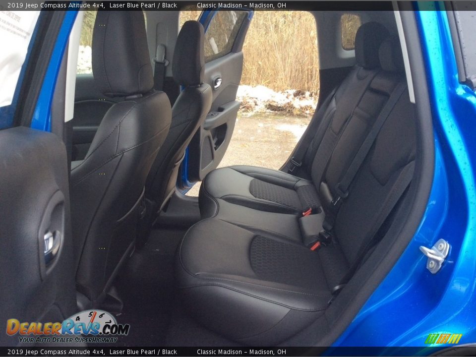 2019 Jeep Compass Altitude 4x4 Laser Blue Pearl / Black Photo #15