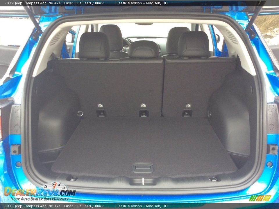 2019 Jeep Compass Altitude 4x4 Laser Blue Pearl / Black Photo #16