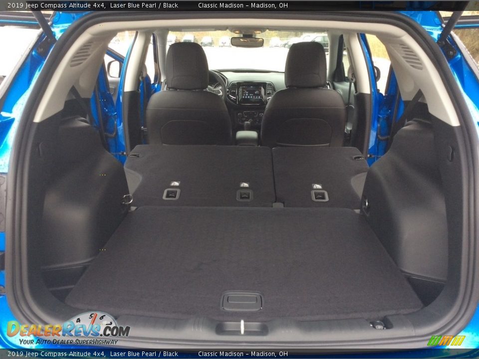 2019 Jeep Compass Altitude 4x4 Laser Blue Pearl / Black Photo #17