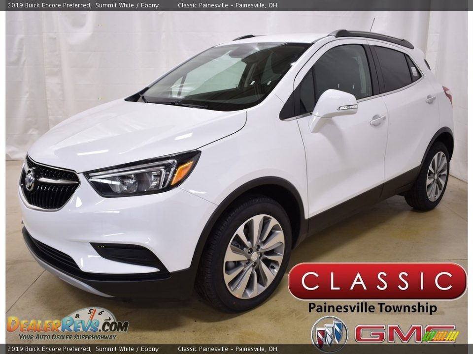 2019 Buick Encore Preferred Summit White / Ebony Photo #1