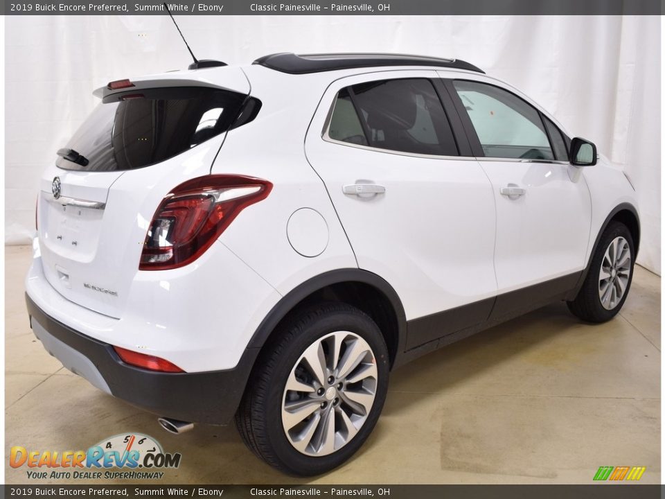 2019 Buick Encore Preferred Summit White / Ebony Photo #2