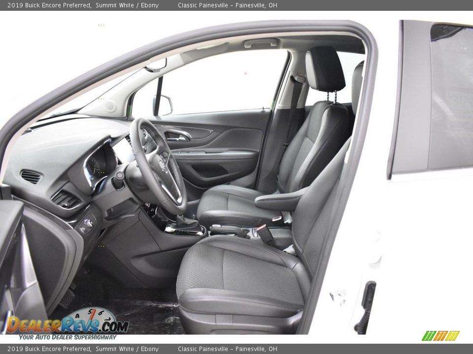 2019 Buick Encore Preferred Summit White / Ebony Photo #6