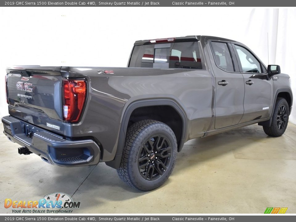 2019 GMC Sierra 1500 Elevation Double Cab 4WD Smokey Quartz Metallic / Jet Black Photo #2