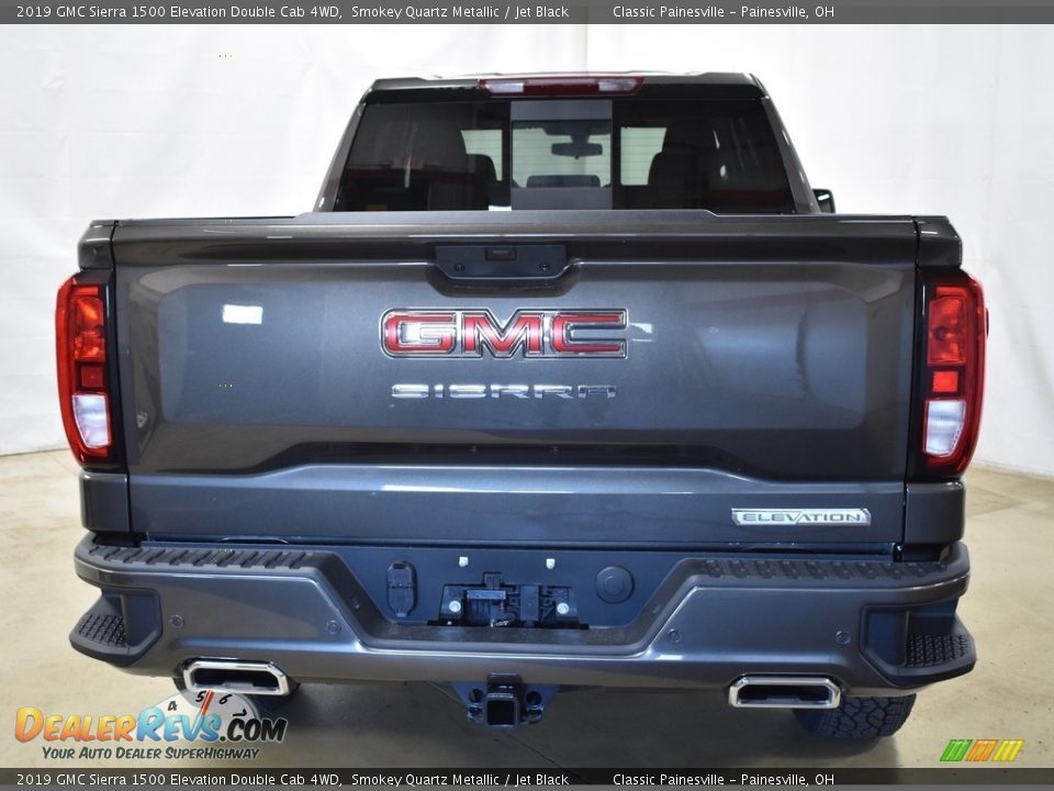 2019 GMC Sierra 1500 Elevation Double Cab 4WD Smokey Quartz Metallic / Jet Black Photo #3
