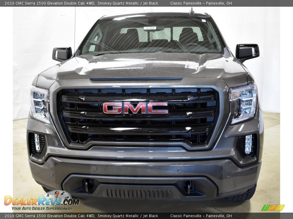 2019 GMC Sierra 1500 Elevation Double Cab 4WD Smokey Quartz Metallic / Jet Black Photo #4