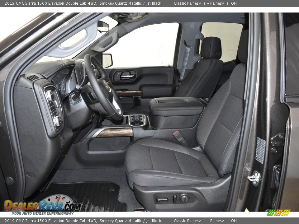 2019 GMC Sierra 1500 Elevation Double Cab 4WD Smokey Quartz Metallic / Jet Black Photo #6