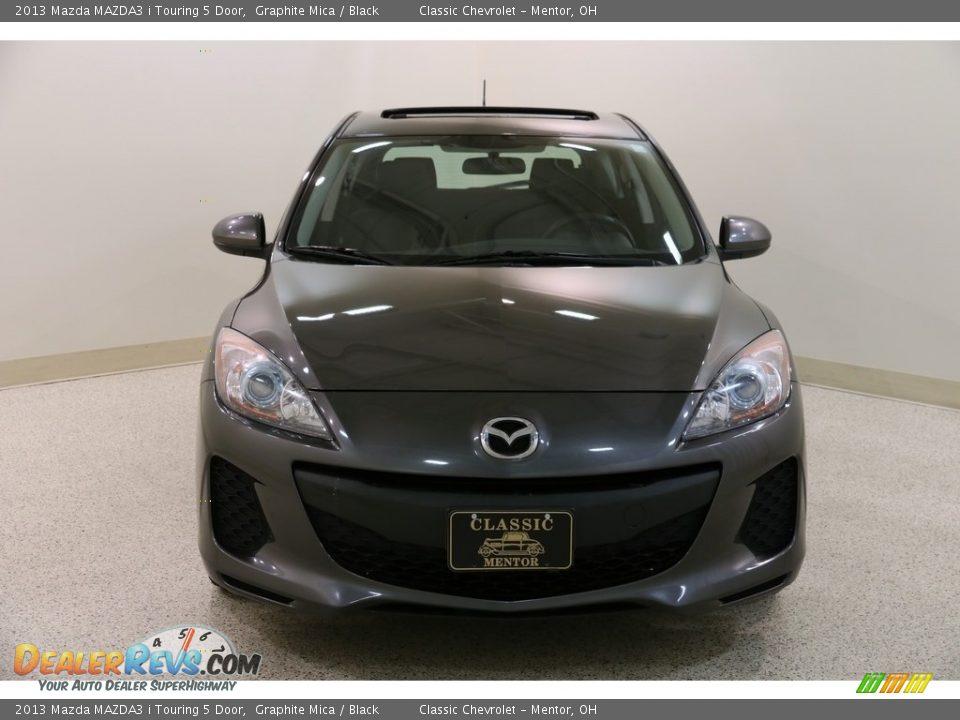 2013 Mazda MAZDA3 i Touring 5 Door Graphite Mica / Black Photo #2