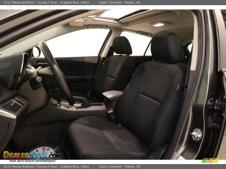 2013 Mazda MAZDA3 i Touring 5 Door Graphite Mica / Black Photo #5