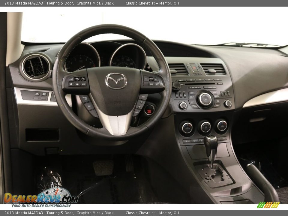 2013 Mazda MAZDA3 i Touring 5 Door Graphite Mica / Black Photo #6