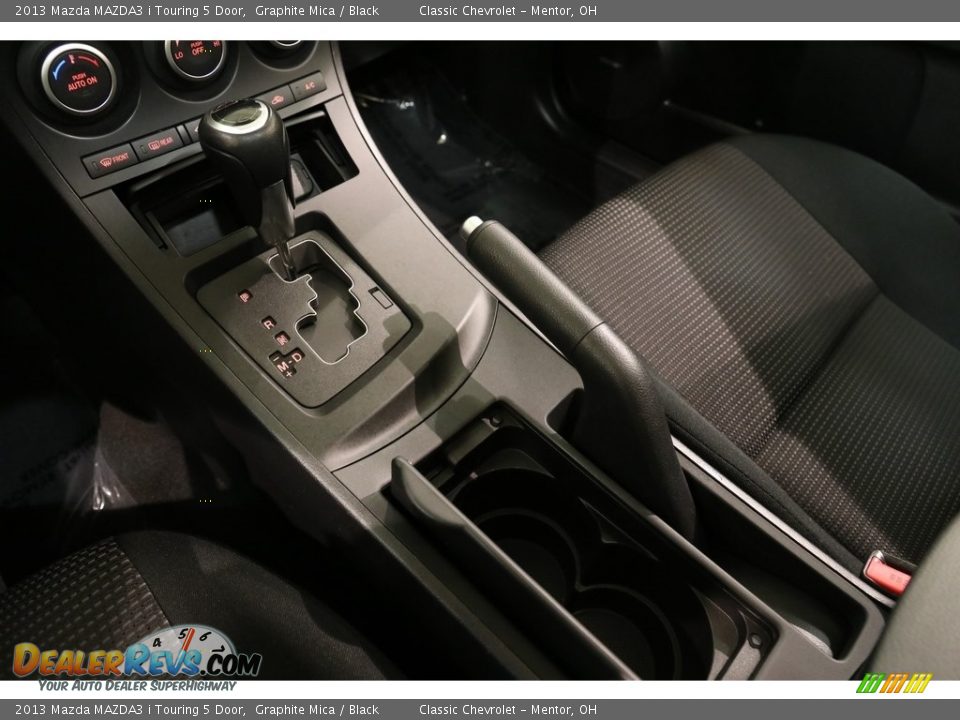 2013 Mazda MAZDA3 i Touring 5 Door Graphite Mica / Black Photo #12