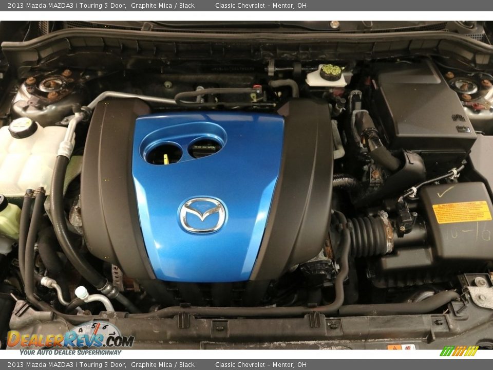 2013 Mazda MAZDA3 i Touring 5 Door Graphite Mica / Black Photo #17