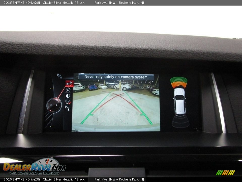 2016 BMW X3 xDrive28i Glacier Silver Metallic / Black Photo #24