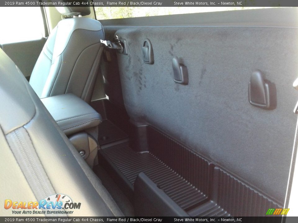 Rear Seat of 2019 Ram 4500 Tradesman Regular Cab 4x4 Chassis Photo #11