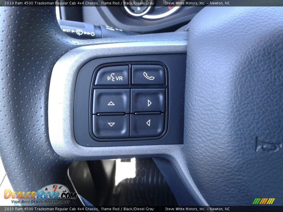 2019 Ram 4500 Tradesman Regular Cab 4x4 Chassis Steering Wheel Photo #15