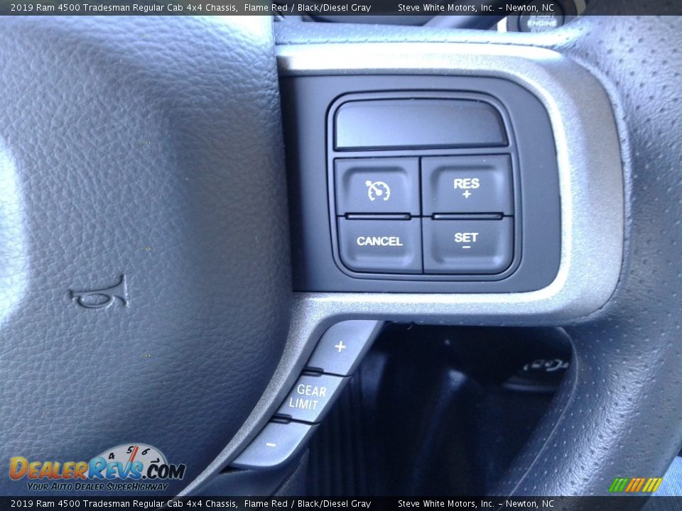 2019 Ram 4500 Tradesman Regular Cab 4x4 Chassis Steering Wheel Photo #16