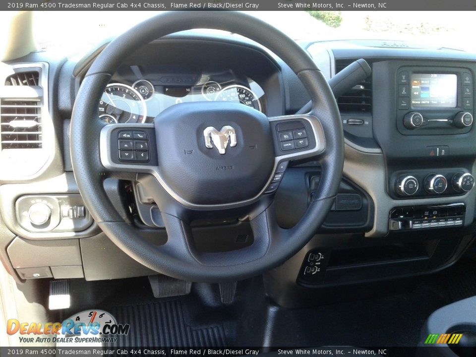 2019 Ram 4500 Tradesman Regular Cab 4x4 Chassis Steering Wheel Photo #25