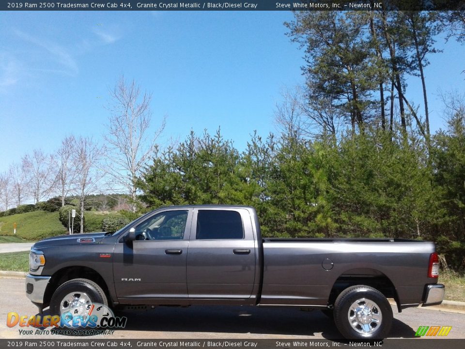 2019 Ram 2500 Tradesman Crew Cab 4x4 Granite Crystal Metallic / Black/Diesel Gray Photo #1