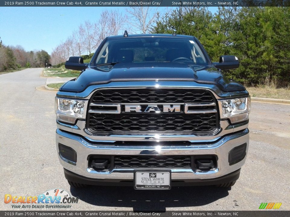 2019 Ram 2500 Tradesman Crew Cab 4x4 Granite Crystal Metallic / Black/Diesel Gray Photo #3