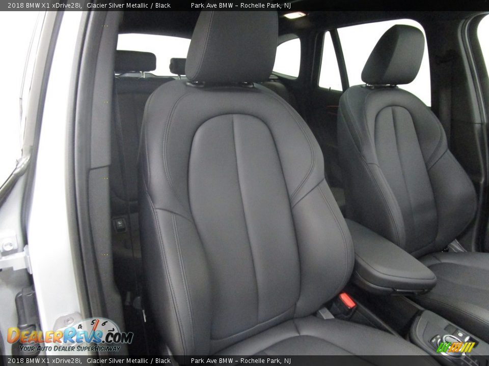 2018 BMW X1 xDrive28i Glacier Silver Metallic / Black Photo #14