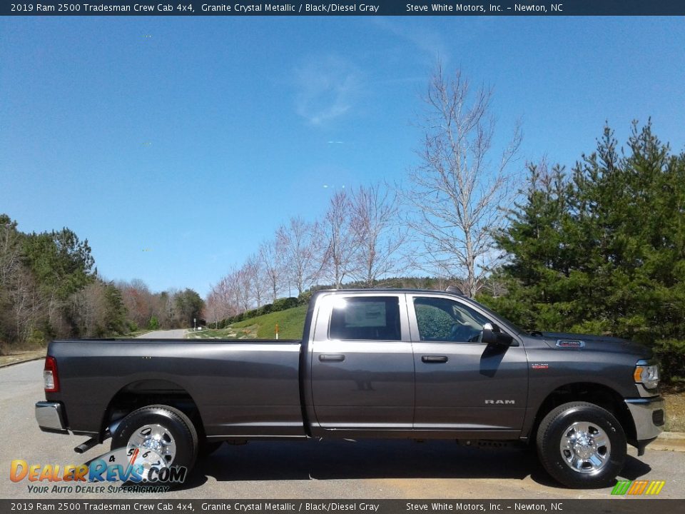 2019 Ram 2500 Tradesman Crew Cab 4x4 Granite Crystal Metallic / Black/Diesel Gray Photo #5