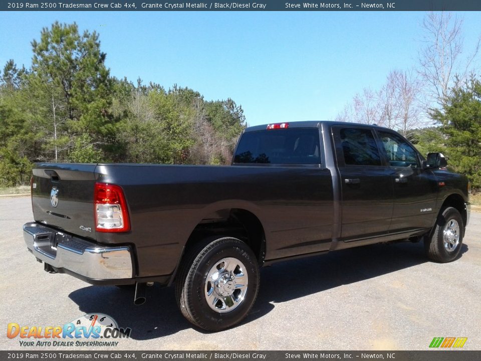 2019 Ram 2500 Tradesman Crew Cab 4x4 Granite Crystal Metallic / Black/Diesel Gray Photo #6