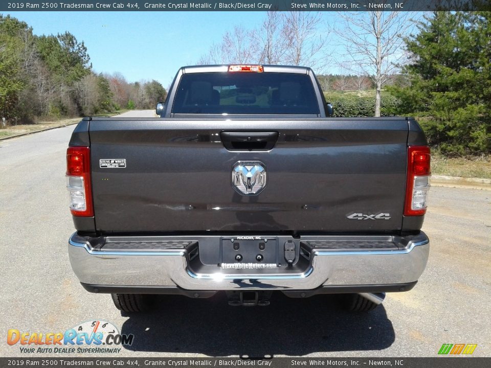 2019 Ram 2500 Tradesman Crew Cab 4x4 Granite Crystal Metallic / Black/Diesel Gray Photo #7