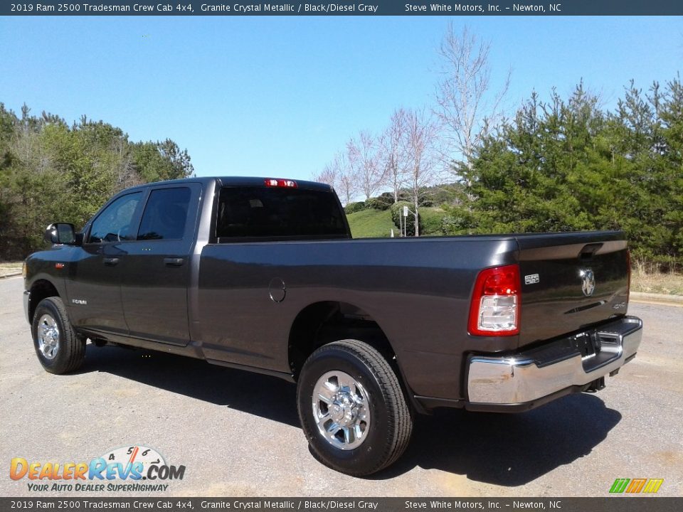 2019 Ram 2500 Tradesman Crew Cab 4x4 Granite Crystal Metallic / Black/Diesel Gray Photo #8