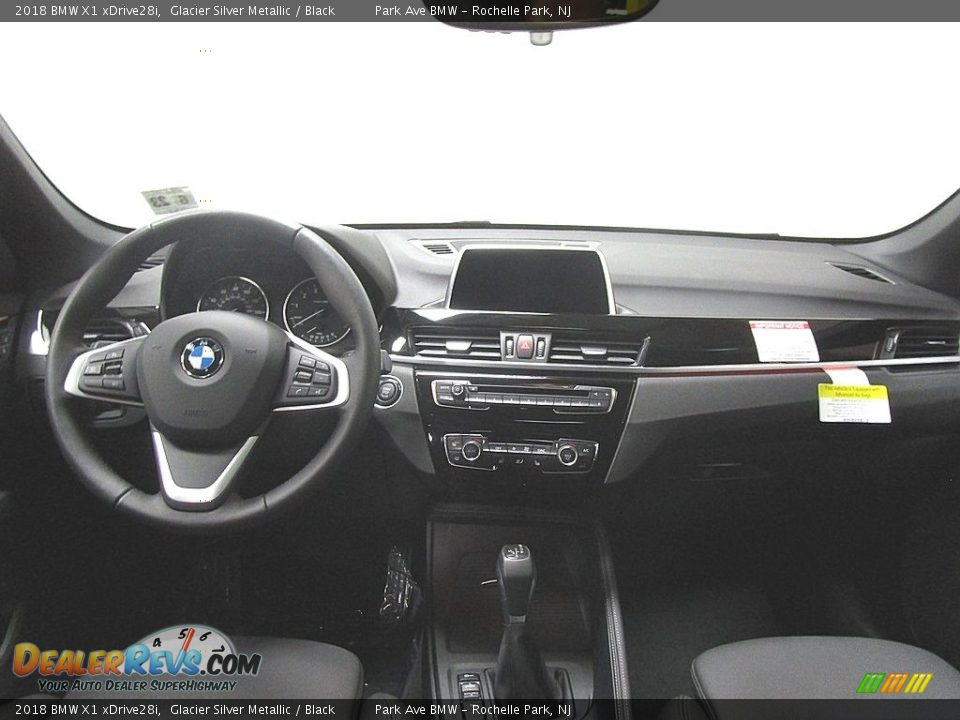 2018 BMW X1 xDrive28i Glacier Silver Metallic / Black Photo #22