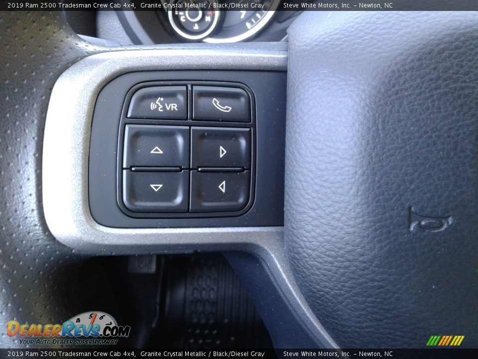 2019 Ram 2500 Tradesman Crew Cab 4x4 Granite Crystal Metallic / Black/Diesel Gray Photo #15