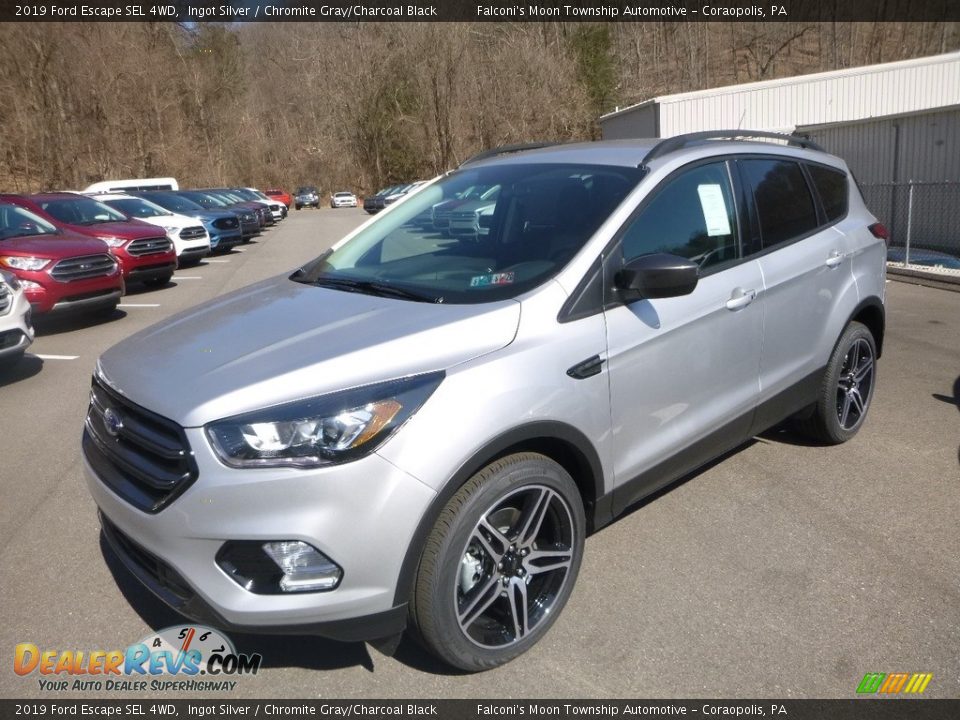 2019 Ford Escape SEL 4WD Ingot Silver / Chromite Gray/Charcoal Black Photo #5